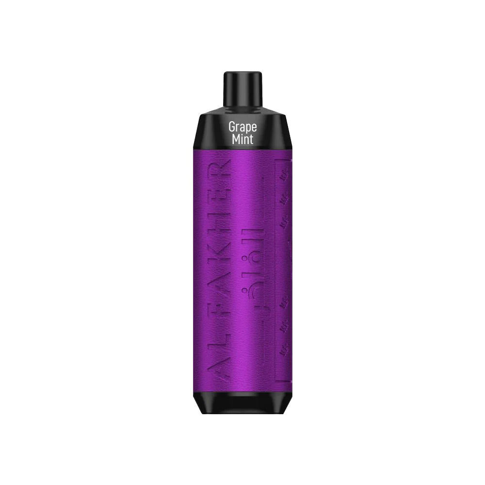 Al Fakher Crown Bar 8000 Puff Rechargeable Disposable Vape grape mint