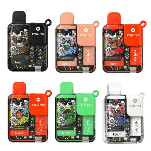 pyne pod boost 8500 disposable vape muti flavours