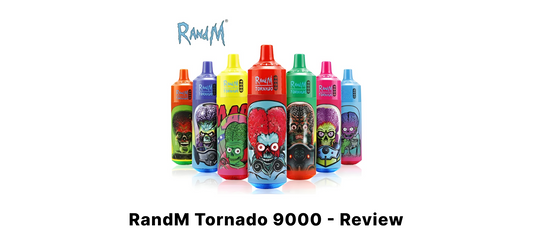 stack of randm tornado disposable vape review