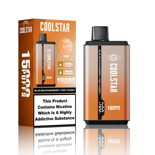 CoolStar 15000 Puffs 2 in 1 Disposable Vape (Box of 10)