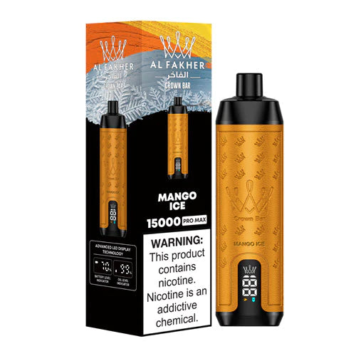 Al Fakher Crown Bar 15000 Puffs Disposable magic ice