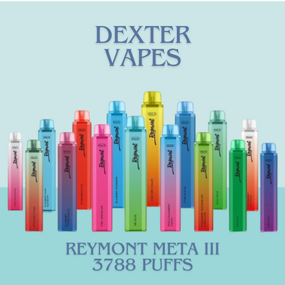 Reymont Meta III  3788 Puffs disposable vape (Box of 10)