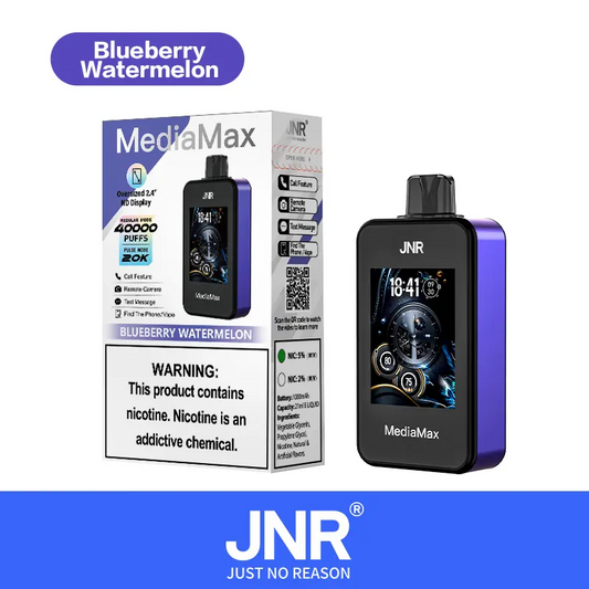 JNR Media Max Phone & Vape 40000+ Puffs Disposable Vape