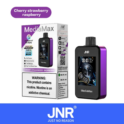 JNR Media Max Phone & Vape 40000+ Puffs Disposable Vape