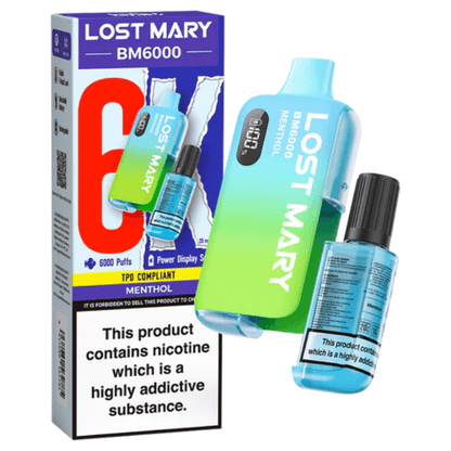 Lost Mary BM6000 Puffs  Disposable Vape (PACK OF3)