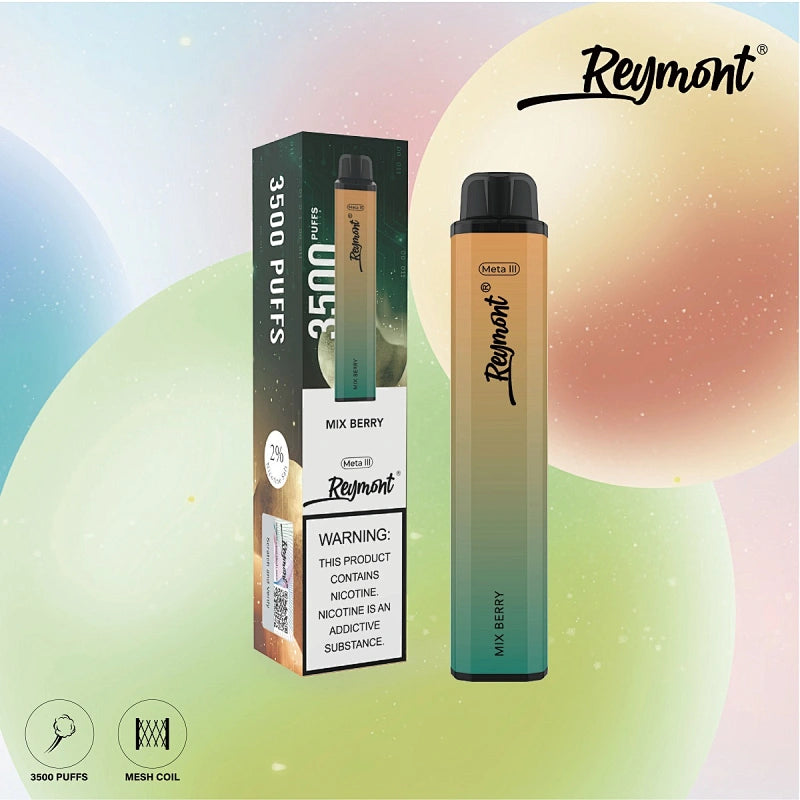 Reymont Meta III  3788 Puffs disposable vape (Box of 10)