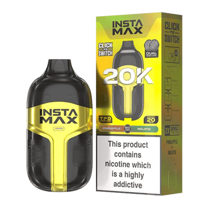 Insta Max 20000 Puffs Disposable Vape  (BOX OF 5)