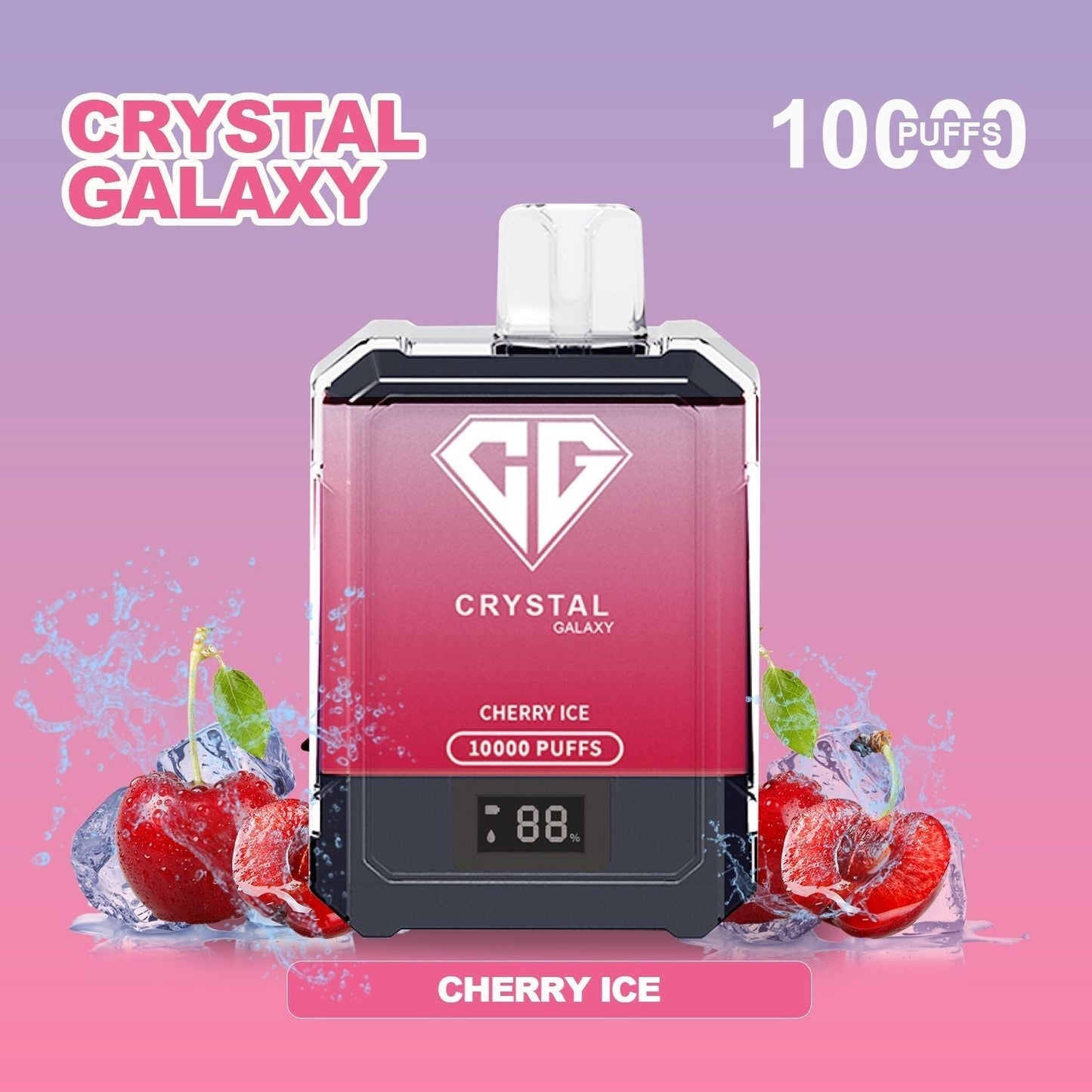 Crystal Galaxy 10000 Puffs Disposable Vape Pod Box of 10