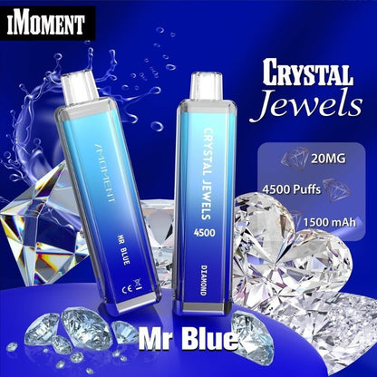 Crystal Jewels 4500 Disposable Vape Pod Puff Bar Device