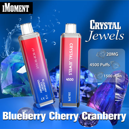 Crystal Jewels 4500 Disposable Vape Pod Puff Bar Device