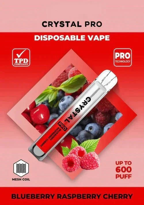 Crystal Pro Bar 600 Puffs Disposable Vape - 20mg