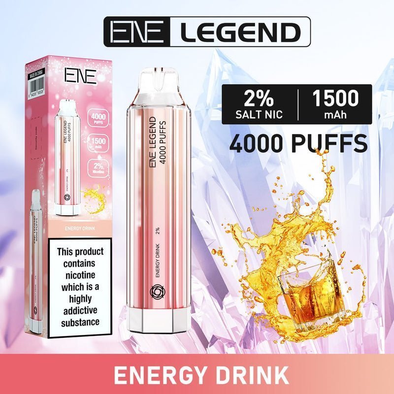 ENE Elux Crystal Legend 4000 Disposable Vape Puff Bar