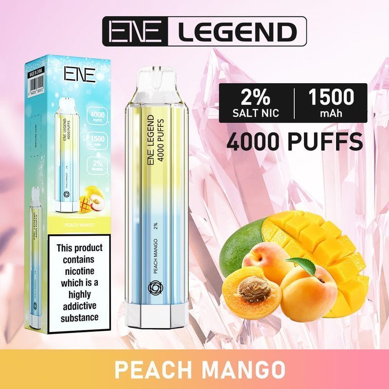 ENE Elux Crystal Legend 4000 Disposable Vape Puff Bar