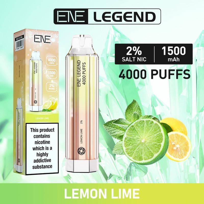 ENE Elux Crystal Legend 4000 Disposable Vape Puff Bar