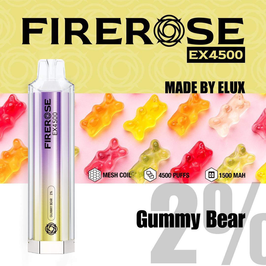 Firerose EX4500 Disposable Vape Puff Pod Device