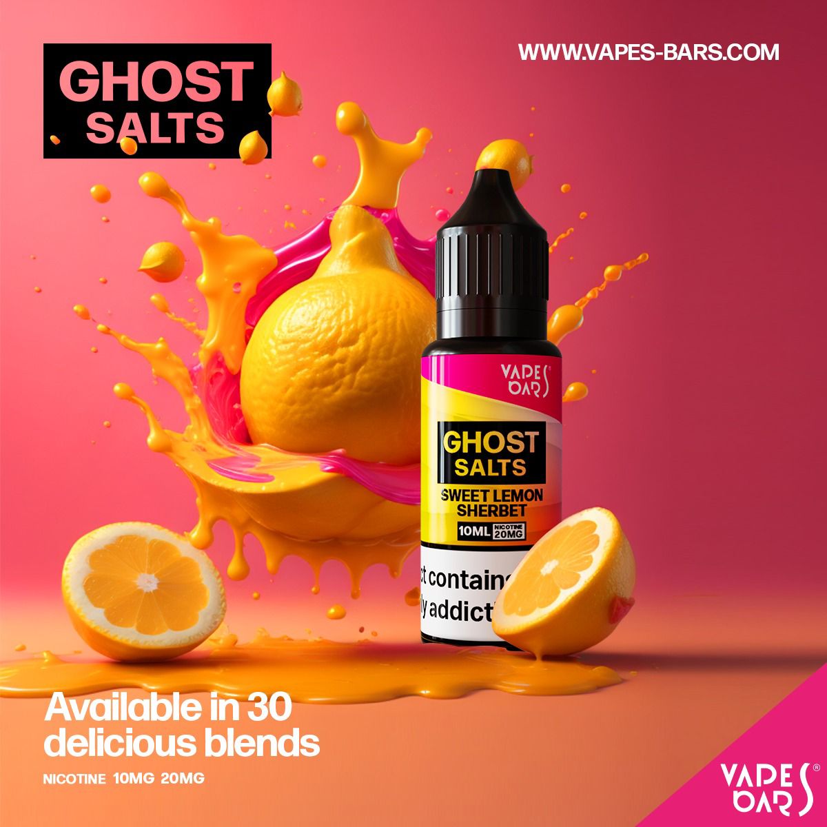 GHOST 3500 Nic Salts 10ml - Box of 10