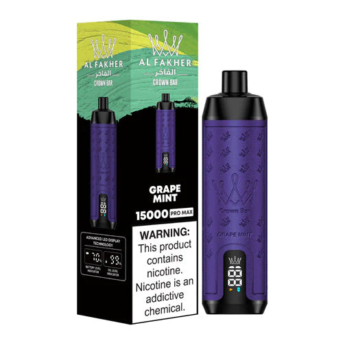 Al Fakher Crown Bar 15000 Puffs Disposable Vape