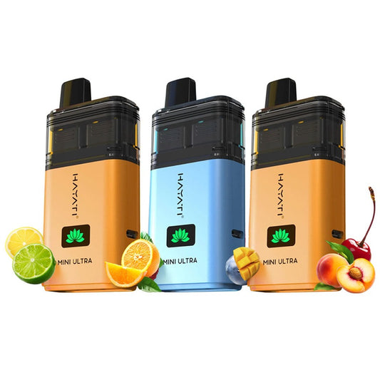 Hayati Mini Ultra 1500 Prefilled Pod Kit | Box of 5