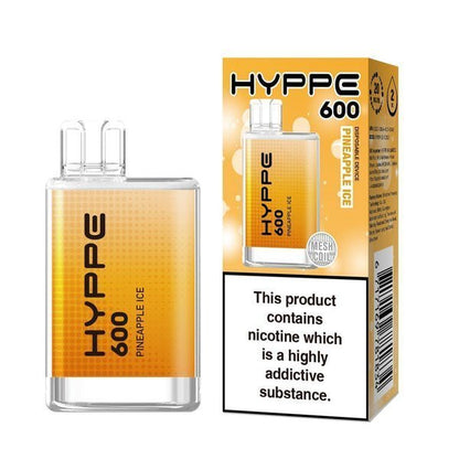 Hyppe 600 Crystal Disposable Vape Puff Pod Device