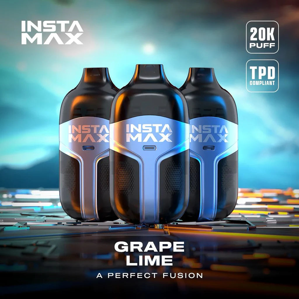 Insta Max 20000 Puffs Disposable Vape  (BOX OF 5)