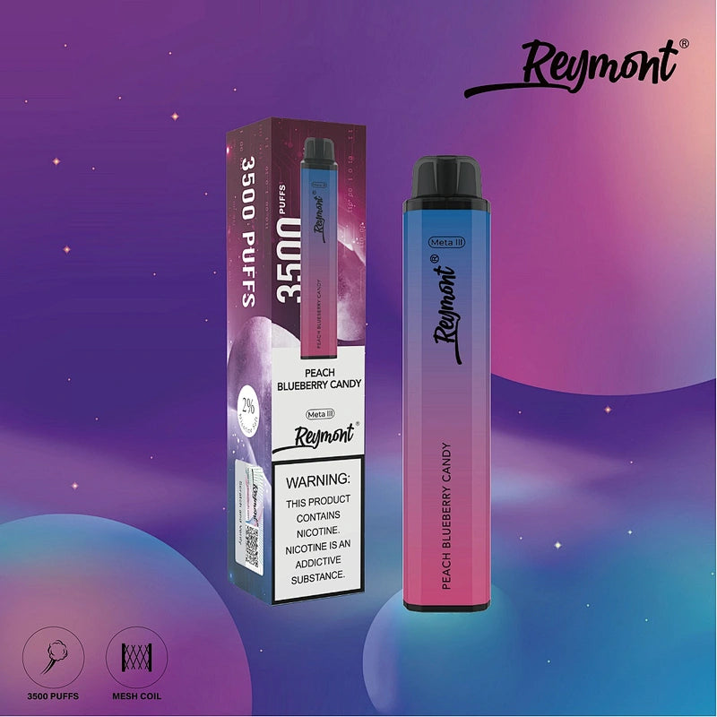 Reymont Meta III  3788 Puffs disposable vape (Box of 10)