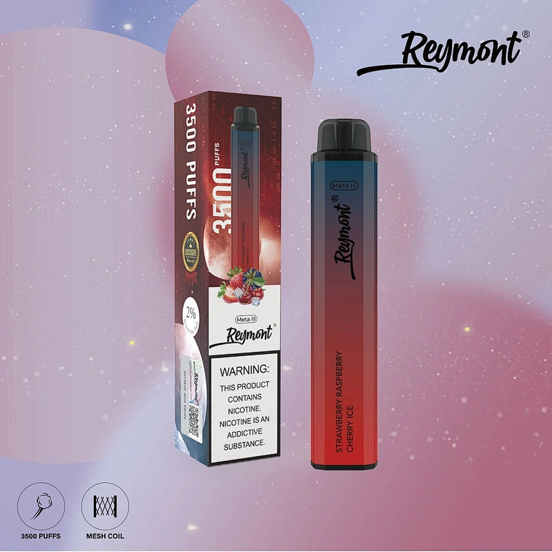 Reymont Meta III  3788 Puffs disposable vape (Box of 10)