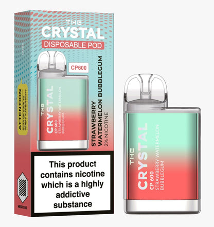 Crystal CP600 Disposable Vape Puff Bar Box of 10