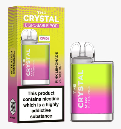 Crystal CP600 Disposable Vape Puff Bar Box of 10