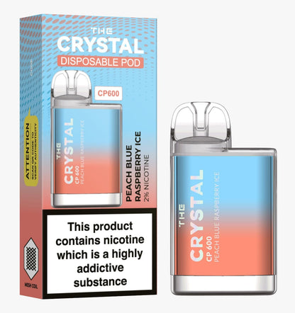 Crystal CP600 Disposable Vape Puff Bar Box of 10