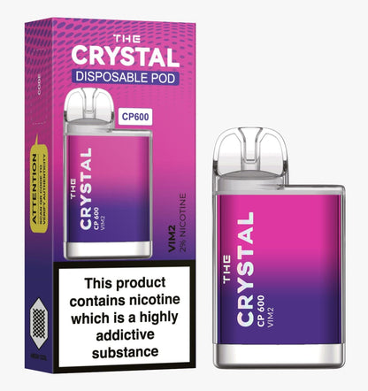 Crystal CP600 Disposable Vape Puff Bar Mini Pod