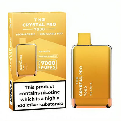 Crystal Pro Max 7000 Puffs Disposable Vape Pod Kit