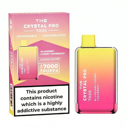 Crystal Pro Max 7000 Puffs Disposable Vape Pod Kit