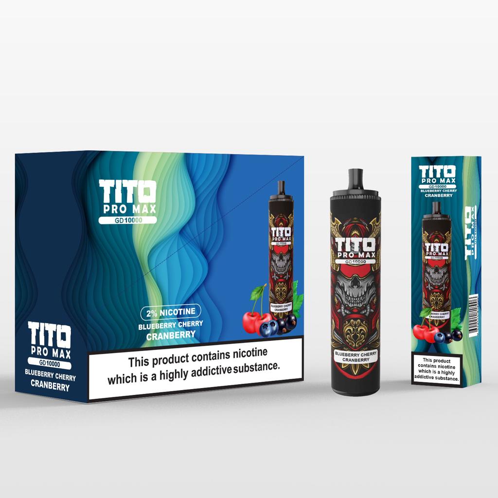 Tito Pro Max GD 10000 Disposable Vape Pod