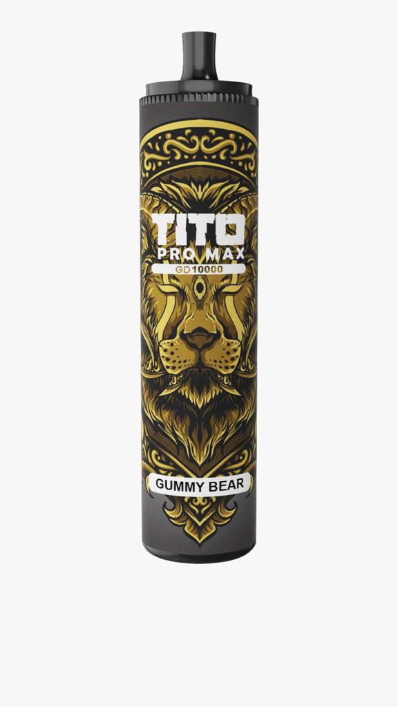 Tito Pro Max GD 10000 Disposable Vape Pod Pen Box of 10