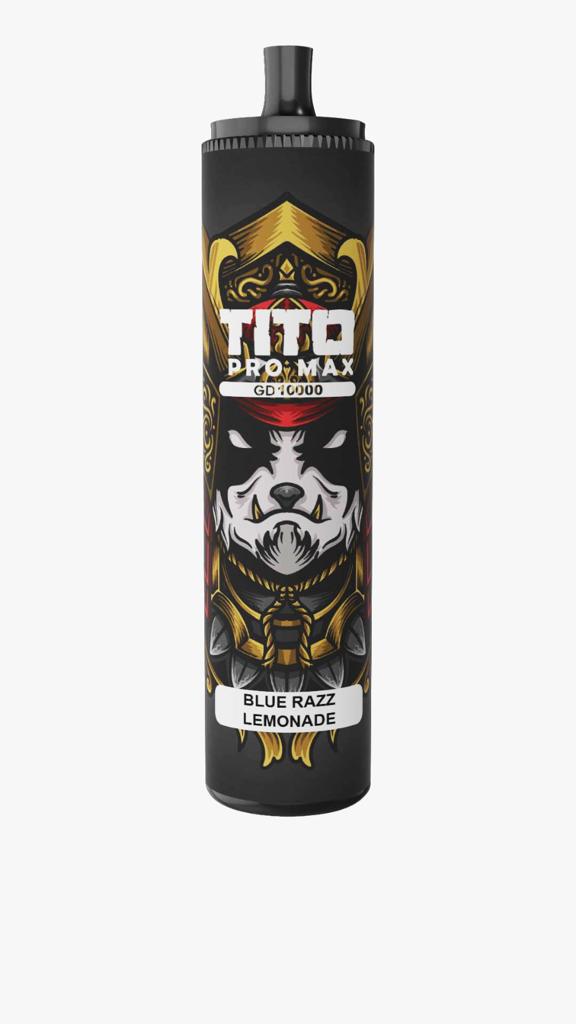 Tito Pro Max GD 10000 Disposable Vape Pod Pen Box of 10